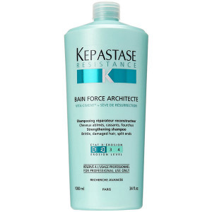 Kerastase Resistance Bain Force Architecte Shampoo Шампунь-ванна для тонких и поврежденных волос 1 л