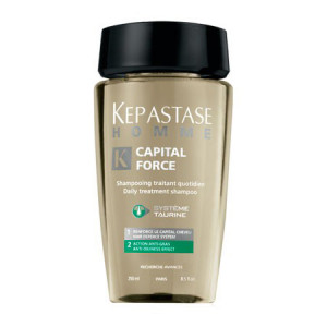 Kerastase Homme Capital Force Daily Treatment Shampoo Anti-Oilness Effect Шампунь-ванна для жирных волос 250 мл