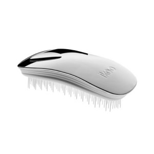 Ikoo Home Brush Silver Metallic Edition White Body Расческа Цвет: Серебристый с белым