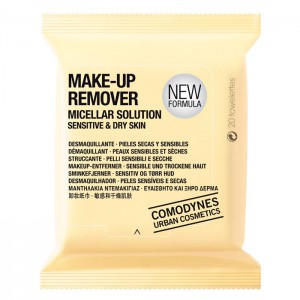 Comodynes Make-Up Remover Micellar Solution Dry Skin Мицеллярные салфетки для снятия макияжа, для сухой кожи