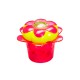 Tangle Teezer FLOWER POTS Princess Pink Детская расческа Цвет: Розовый