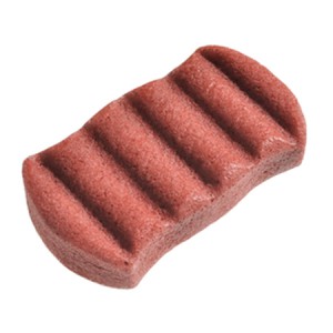 The Konjac Sponge Co Face Sponge With Nourishing Mineral Rich Red Clay 6 Wave Спонж конняку для тела с красной глиной 6 волн