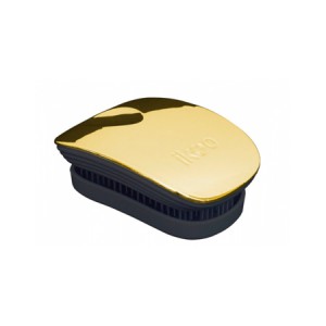 Ikoo Pocket Brush Gold Metallic Edition Black Body Компактная расческа Цвет: Золотой с черным