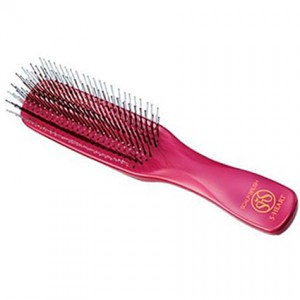 S-Heart-S Scalp Brush 376 Pink Расческа для укладки и мытья волос и для мягкого массажа кожи головы Цвет: Розовый