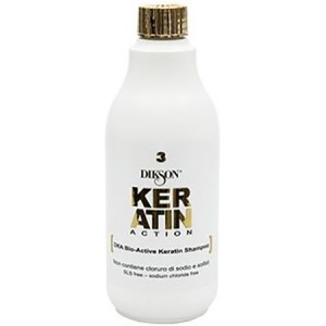 Dikson Keratin Action DKA-3 Bioactive Keratin Shampoo Кератиновый шампунь для ухода за волосами