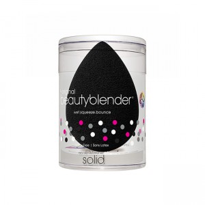 BeautyBlender Pro + Blendercleanser Solid Набор спонж и мыло для очищения спонжа Цвет: Черный