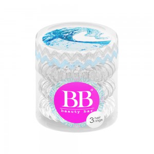 Beauty Bar Hair Rings Резинка-браслет для волос Цвет: Прозрачный