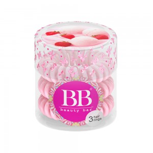 Beauty Bar Hair Rings Резинка-браслет для волос Цвет: Светло-Розовый