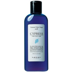 Lebel Natural Hair Soap With Cypress Шампунь для ухода за чувствительной и сухой кожей головы с маслом японского кипариса