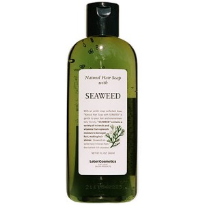 Lebel Natural Hair Soap With Seaweed Шампунь для нормальных и слабо повреждённых волос с экстрактом морских водорослей
