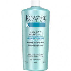 Kerastase Specifique Bain Riche Dermo-Calm Шампунь-ванна для чувствительной кожи головы и сухих волос 1 л