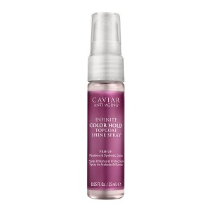 ALTERNA CAVIAR ANTI-AGING Infinite Color Hold Topcoat Shine Spray Спрей максимальная защита цвета с экстрактом черной икры 25 мл