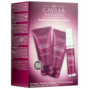 ALTERNA CAVIAR ANTI-AGING Infinite Color Hold Trial Travel Kit Дорожный набор для максимальной защиты цвета