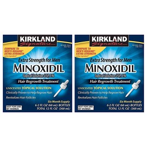 Minoxidil Kirkland Hair Regrowth Treatment 5% Лосьон от выпадения и для стимуляции роста волос 5%