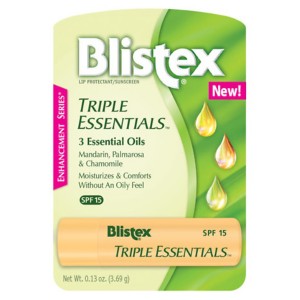 Blistex Triple Essentials Бальзам для губ обогащенный тремя эфирными маслами
