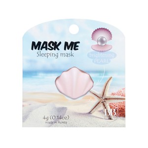 Beauty Bar Mask Me Sleeping Mask Brightening Pearl Освежающая ночная маска для лица увлажняющая кожу