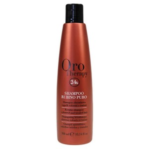 Fanola Oro Therapy Shampoo Rubino Puro Рубиновый шампунь с кератином для окрашенных волос 300 мл