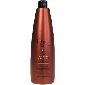 Fanola Oro Therapy Shampoo Rubino Puro Рубиновый шампунь с кератином для окрашенных волос 1 л