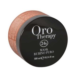 Fanola Oro Therapy Mask Rubino Puro Рубиновая маска с кератином для окрашенных волос 300 мл