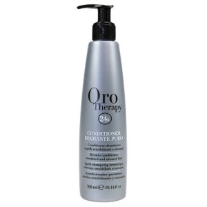 Fanola Oro Therapy Conditioner Diamante Puro Бриллиантовый кондиционер с кератином для реконструкции волос 300 мл