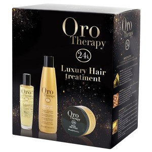 Fanola Oro Therapy Luxury Hair Treatment Oro Puro 3 Set Набор "Золотая терапия"