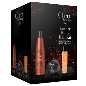 Fanola Oro Therapy Luxury Ruby Hair 3 Kit Набор для окрашенных волос