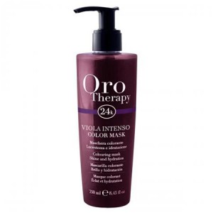 Fanola Oro Therapy Viola Intenso Color Mask Тонирующая маска для волос "Фиолетовая" 250 мл