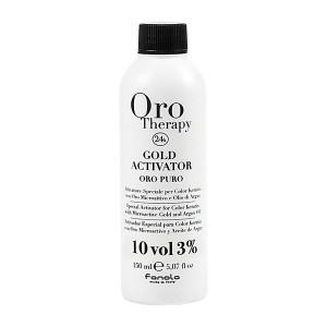 Fanola Oro Therapy Gold Activator Oro Puro 10 Vol 3% Окислитель с микрочастицами золота 3% 150 мл