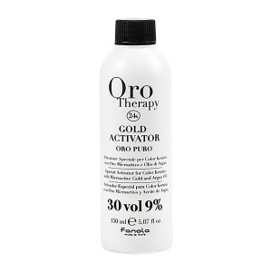 Fanola Oro Therapy Gold Activator Oro Puro 30 Vol 9% Окислитель с микрочастицами золота 9%