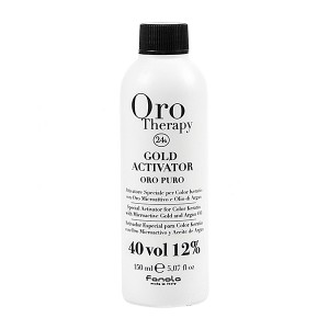 Fanola Oro Therapy Gold Activator Oro Puro 40 Vol 12% Окислитель с микрочастицами золота 12% 150 мл