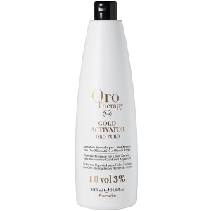 Fanola Oro Therapy Gold Activator Oro Puro 10 Vol 3% Окислитель с микрочастицами золота 3% 1 л