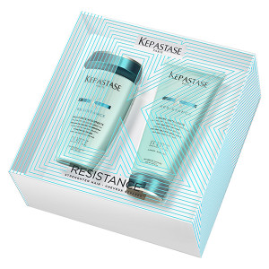 Kerastase Resistance Spring Set Bain + Ciment Весенний набор Шампунь + Уход-цемент для поврежденных волос