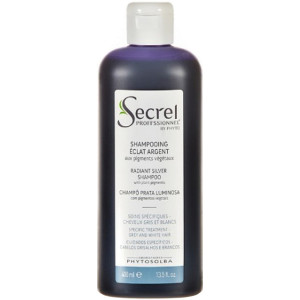 Secret Professionnel Radiant Silver Shampoo Шампунь для блондинок с растительными оттеночными пигментами 400 мл