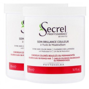 Secret Professionnel Shine and Color Mask Восстанавливающая маска для окрашенных волос 2 х 500 мл