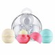 EOS 3 Pack Smooth Holiday Ornament Подарочный набор из 3-x смягчающих и увлажняющих бальзамов для губ