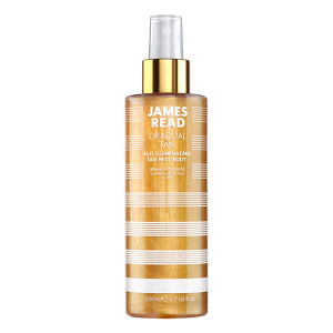 James Read Gradual Tan H2O Illuminating Body Mist Спрей для тела - роскошное сияние 200 мл