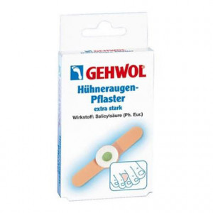 Gehwol Huhneraugen-Pflaster Extra Stark Мозольный пластырь "Экстра" 8 шт