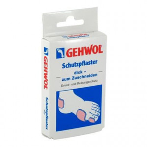 Gehwol Schutzpflaster Dick-zum Zuschneiden Пластырь защитный толстый 4 шт