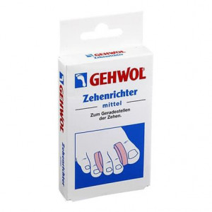 Gehwol Zehenrichter Mittel Вкладыш между пальцев ног средний 3 шт