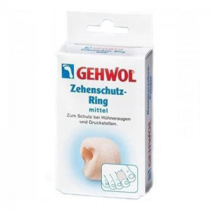 Gehwol Zehenschutzring G Mittel Кольца защитные средние 2 шт