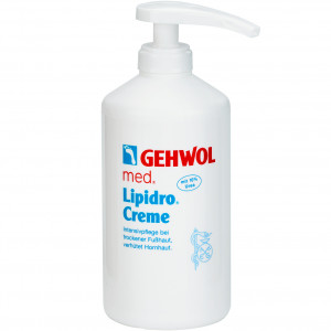 Gehwol Med Lipidro Cream Крем гидробаланс для сухой и чувствительной кожи ног 500 мл