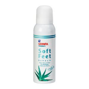 Gehwol Fusskraft Soft Feet Schaum Пенка для ног с Алоэ Вера и гиалоурановой кислотой 125 мл