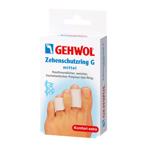Gehwol Zehenschutzring G Mittel Среднее гель-кольцо 2 шт