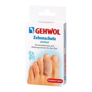Gehwol Zehenschutz Mittel Среднее защитное кольцо для пальцев ног 2 шт