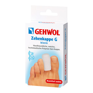 Gehwol Zehenkappe G Klein Маленькие гель-колпачки для защиты пальцев 2 шт