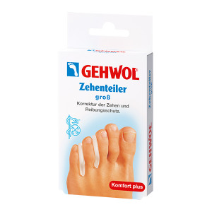 Gehwol Zehenteller Gros Большие гель-корректоры между пальцев ног 3 шт