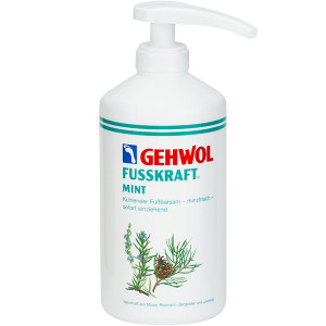 Gehwol Fusskraft Mint Мятный охлаждающий бальзам для ног 500 мл