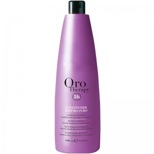 Fanola Oro Therapy Conditioner Zaffiro Puro Сапфировый кондиционер с кератином для светлых волос 1 л