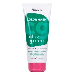 Fanola Color Mask Clover Green Питательная окрашивающая маска для волос "Зеленая" 200 мл
