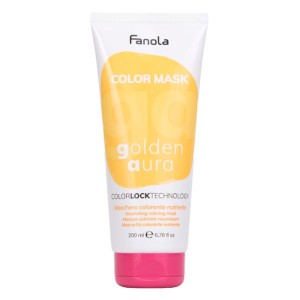 Fanola Color Mask Golden Aura Питательная окрашивающая маска для волос "Золотистая" 200 мл